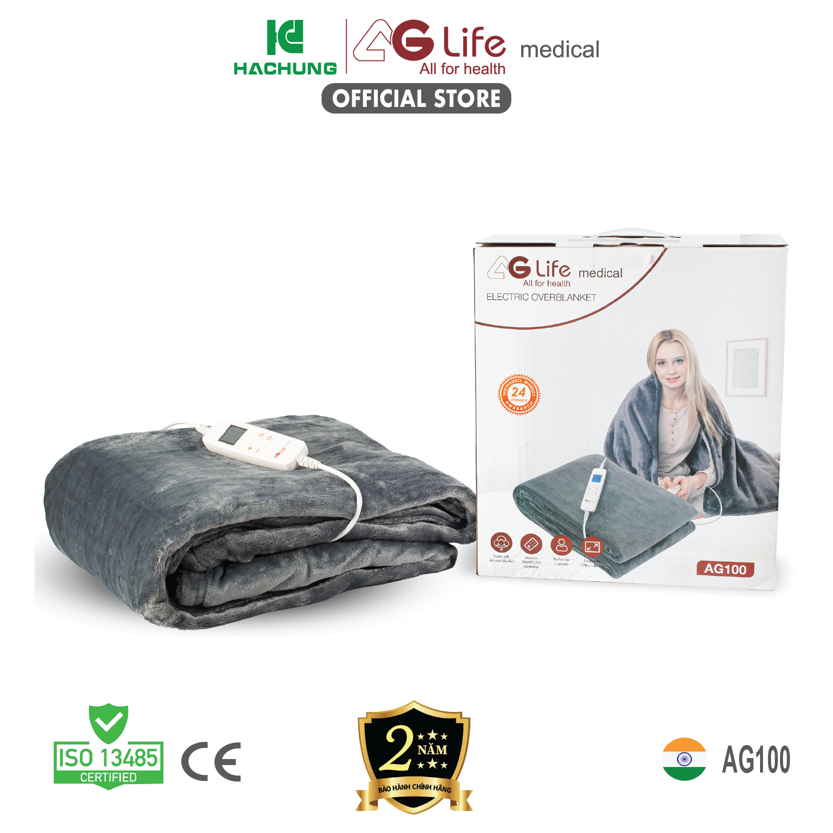 Chăn điện AG LIFE AG100